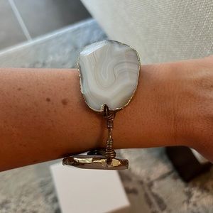 Chunky crystal gem bracelet